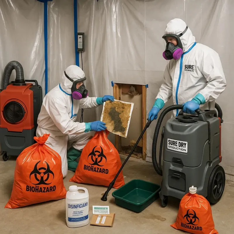 Contaminated Water Handling Protocols process in Hallsville, MO