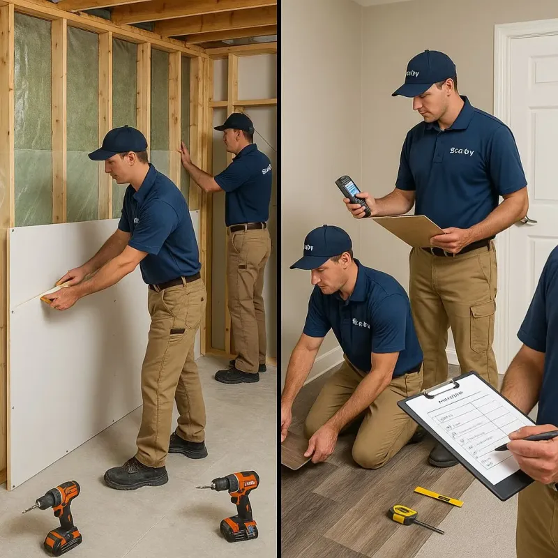 Repairs and Reconstruction process in Hallsville, MO