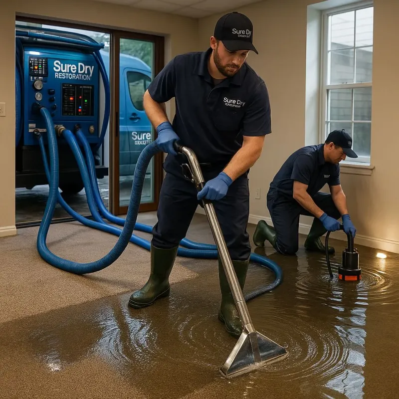Water Extraction and Removal process in Hallsville, MO